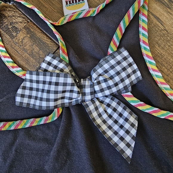 HARAJUKA MINI GIRLS BLACK TANK TOP SIZE 10 - Picture 5 of 7